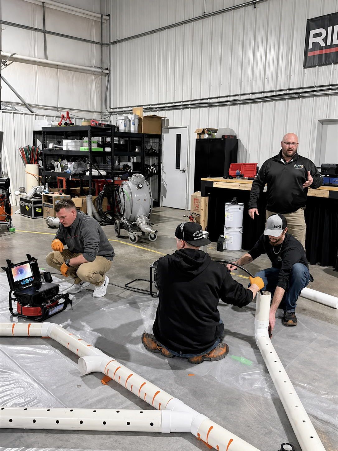 Mesa plumbing team working on Boulder home plumbing