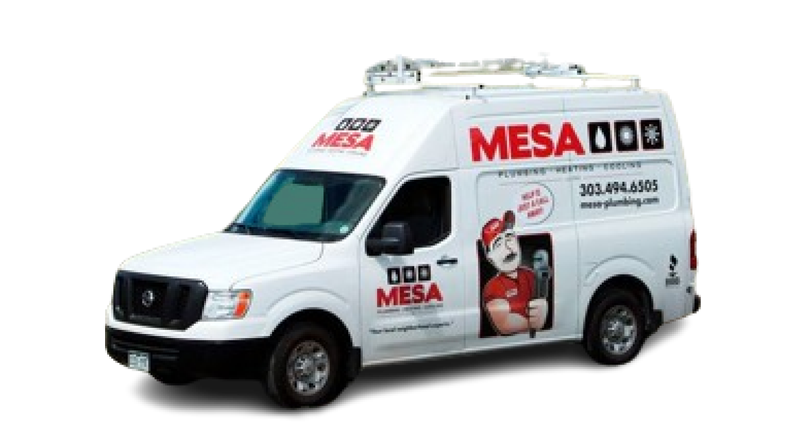 Mesa Plumbing van