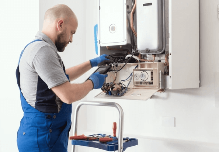 boiler repair services by Mesa Plumbing