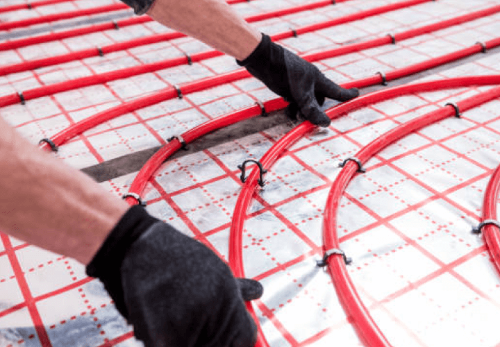 Radiant Floor Heating services by Mesa Plumbing