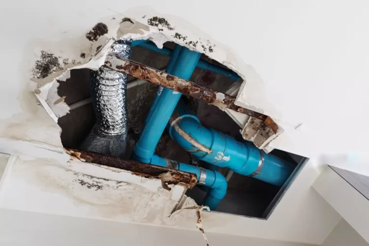 Corroded or deteriorated pipes services by Mesa Plumbing